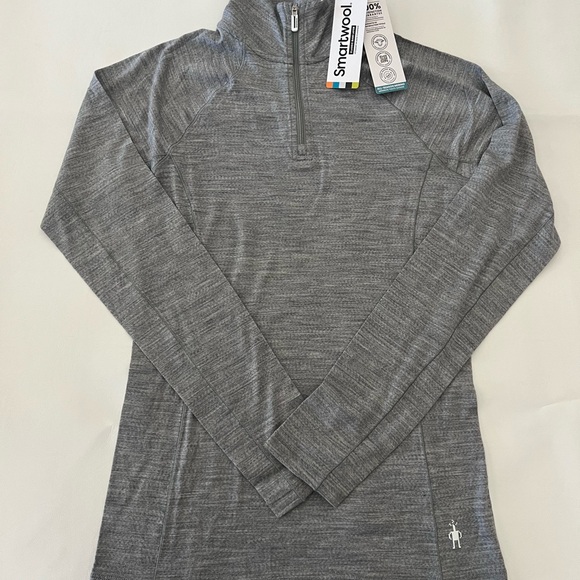 Smartwool Women's Classic All-Season Merino Base Layer 1/4 Zip - Picture 2 of 6